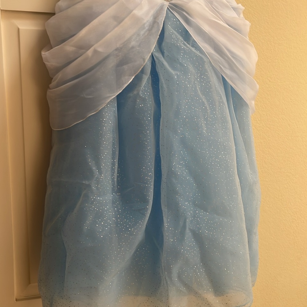 Disney Cinderella Princess Dress Up Costume Dress size 7/8 - Picture 4 of 6